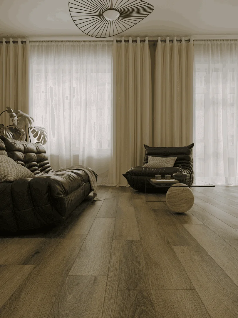 Кварцвиниловый SPC ламинат Alpine Floor Титан 6 Корунд ECO 28-11-R 1220×183×6