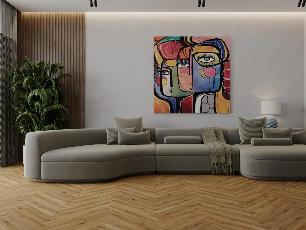 Кварцвиниловый SPC ламинат Cronafloor Herringbone 2.0 Дуб Лион H012 венгерская елка 640×128×4,5