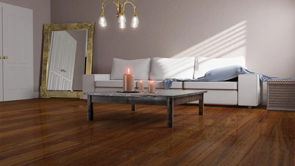 Ламинат Falquon Blue Line Wood 8 Plateau Merbau D2916 1220×193×8
