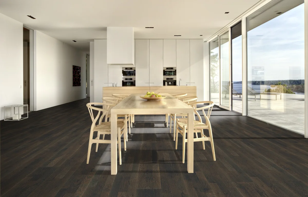 Паркетная доска Kahrs Гармония Дуб Лава Lava 153N6CEK1JKW240 Lively 2423×200×15