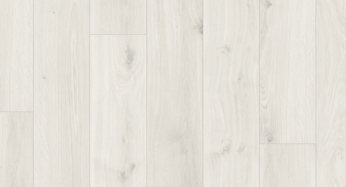 Ламинат Parador Basic 400V Дуб Кристалл белый 1474400 1285×194×8