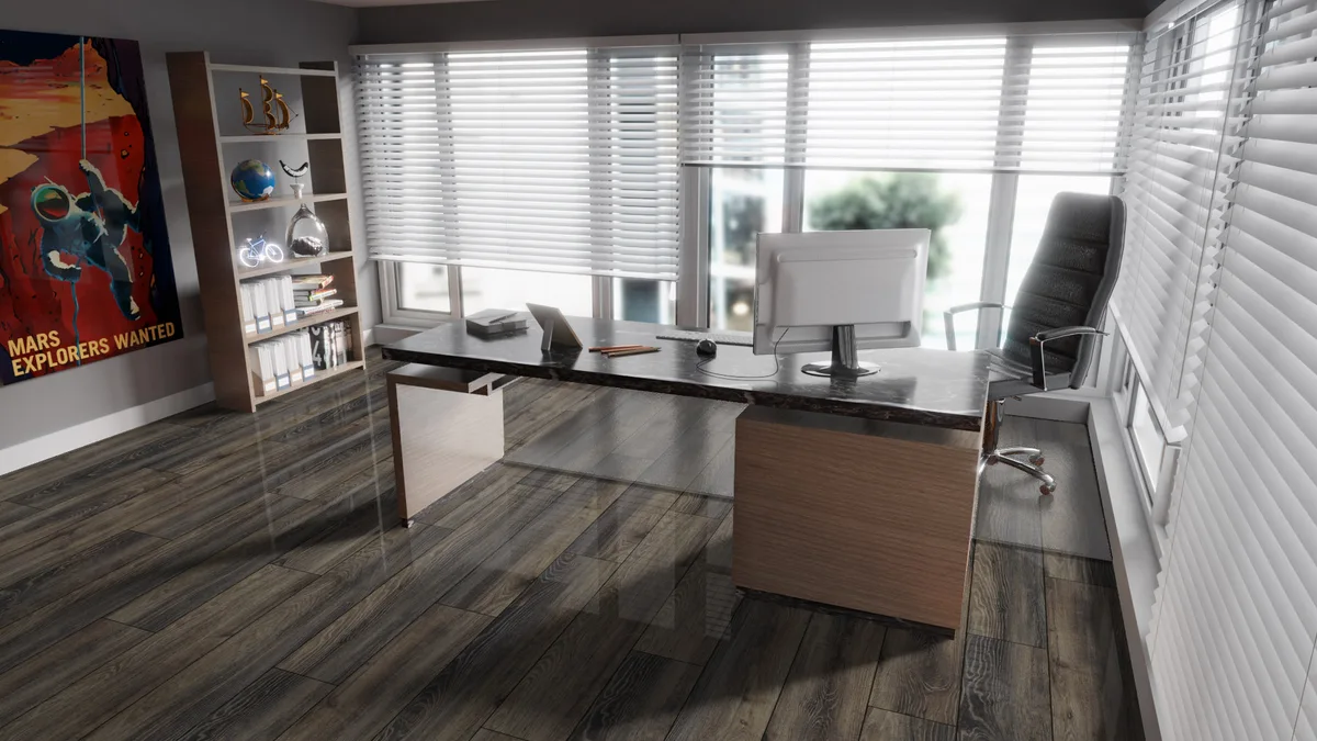 Ламинат Falquon Blue Line Wood 8 Canyon Black Oak D3686 1220×193×8