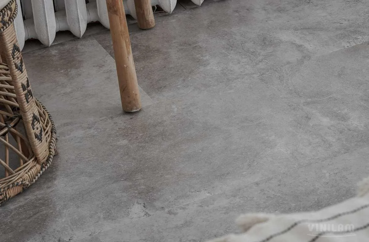 Кварцвиниловая плитка Vinilam клеевая Ceramo Stone Glue Сланцевый Камень 61605 950×480×2,5