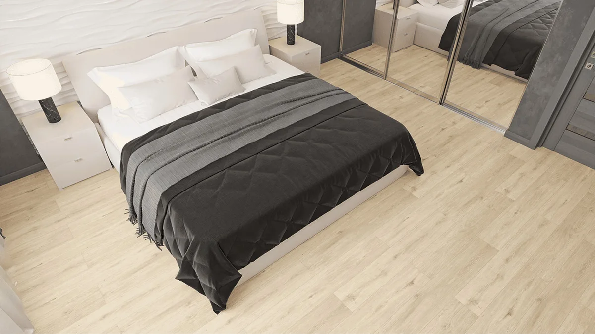 Кварцвиниловая плитка Alpine Floor клеевая Liberty Loose Lay Дуб Ваниль ECO 23-1 1227×187×5