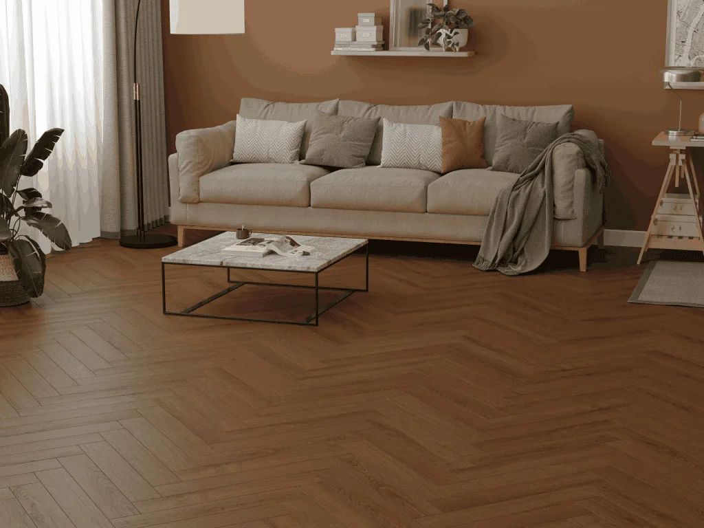 Ламинат Norland Herringbone Elegant 10 Дуб Этна LF306-20 венгерская елка 600×100×10