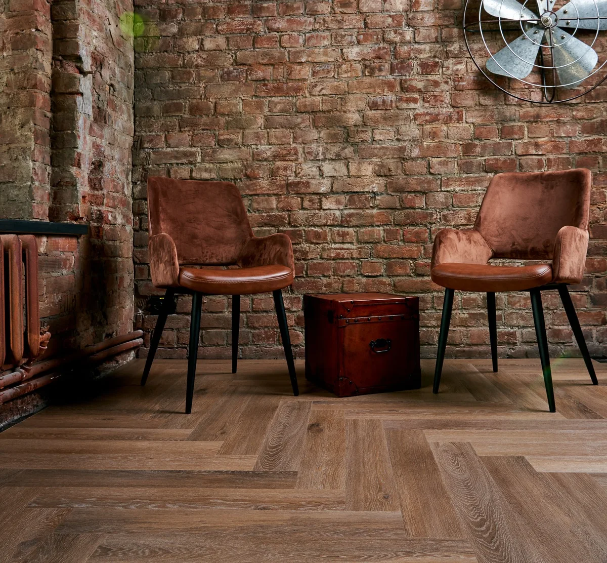 Кварцвиниловая плитка Vinilam клеевая Parquet Herringbone Glue Паркет Венецианский GD11199 венгерская елка 762×152,4×2,5