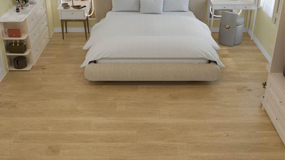 Кварцвиниловый SPC ламинат Alpine Floor Premium 12 Дуб Аврора ECO 24-4 1524×228×12