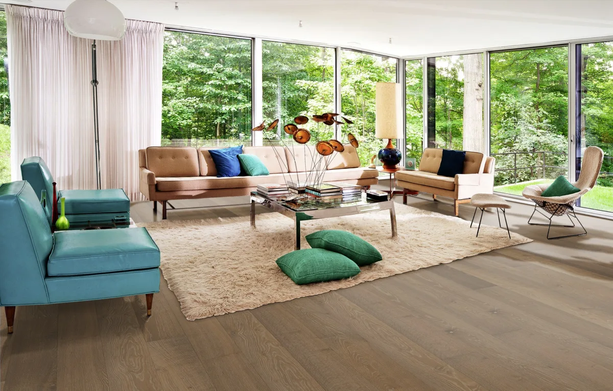 Паркетная доска Kahrs Новая классика Дуб Титан Nouveau Greige 151N8AEKGGKW220 Lively 2266×187×15