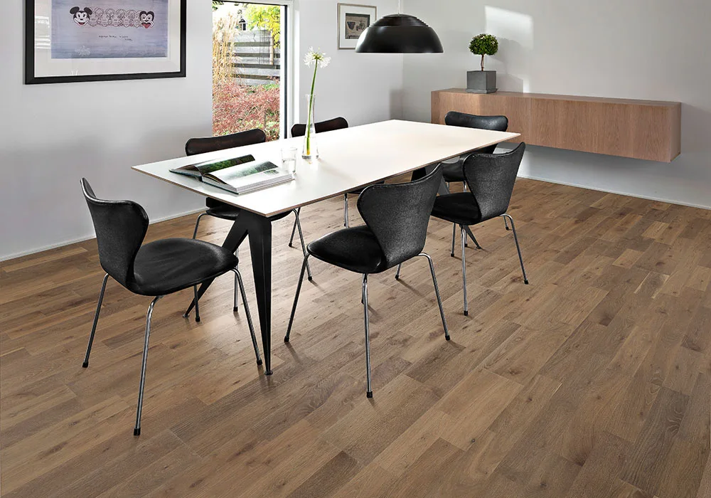 Паркетная доска Kahrs Гармония Дуб Гранит Granite 152N6REKGGKW240 Lively 2423×200×15
