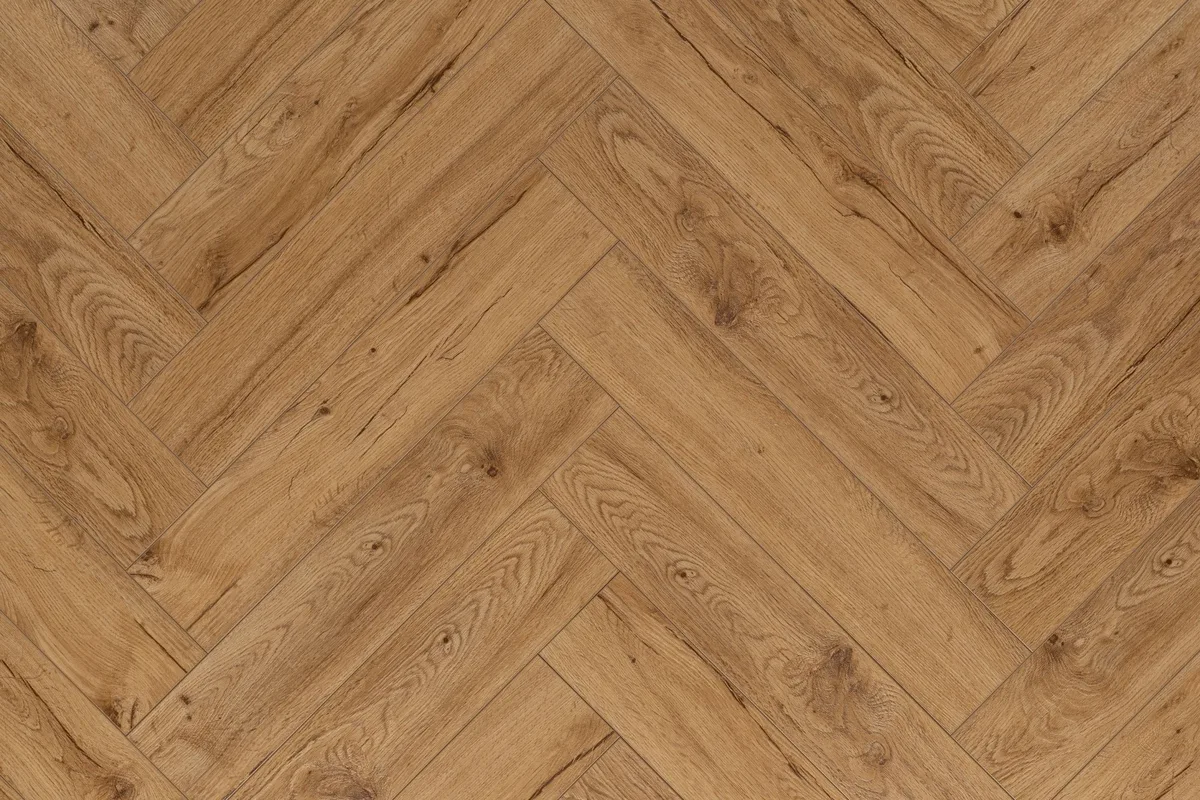 Кварцвиниловая плитка Aquafloor клеевая Parquet Glue AF2507PG венгерская елка 610×122×2,5