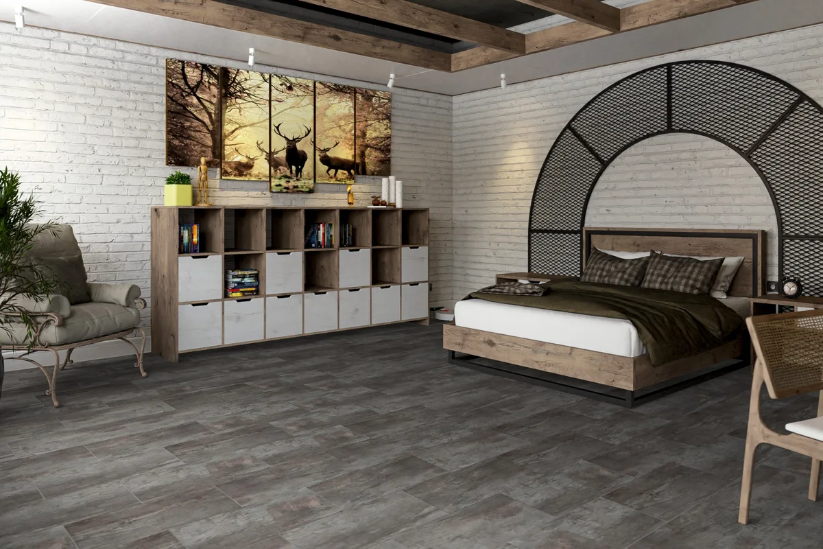 Кварцвиниловый SPC ламинат Damy Floor Ascent Strong Вайсхорн K3053-3-ST 610×305×5