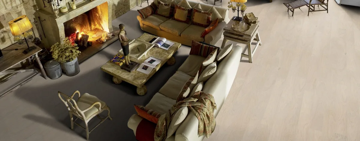 Паркетная доска Kahrs Life Дуб Coconut Cream LTCLRW3001-150 Calm 1810×150×7