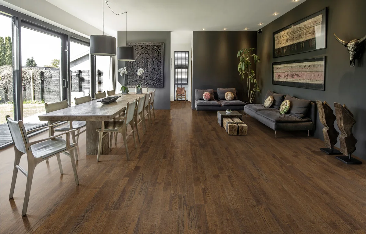 Паркетная доска Kahrs Гармония Дуб Солод Ale 153N6CEKQ1KW240 Lively 2423×200×15