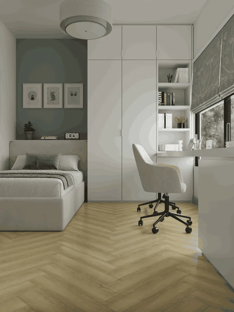Кварцвиниловый SPC ламинат Alpine Floor Титан Паркет Арго ECO 29-7-R венгерская елка 600×125×6