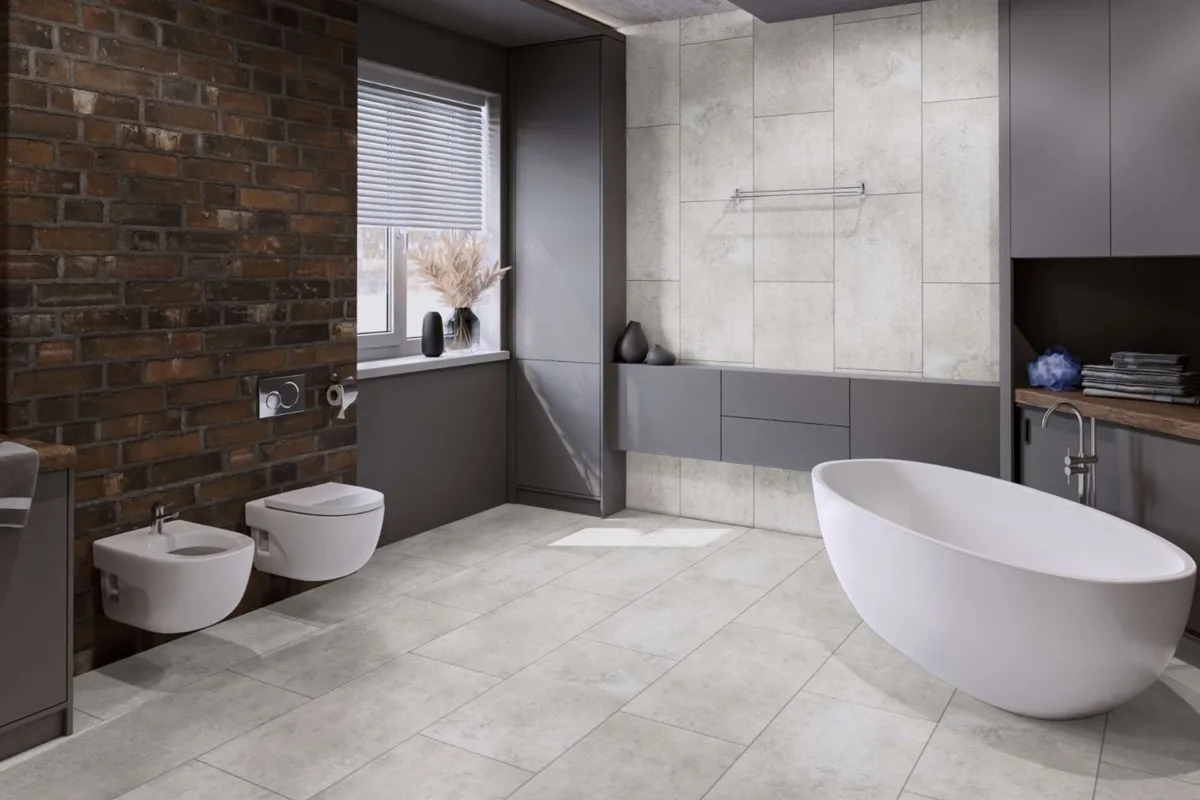 Кварцвиниловая плитка Damy Floor клеевая Ascent LVT Фудзияма JYM533-03-LVT 912,4×455,2×2,5