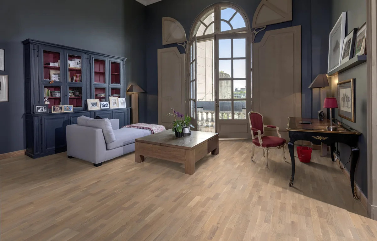 Паркетная доска Kahrs Трес Дуб Абетон Abetone 133NABEK1VKW240 Variation 2423×200×13