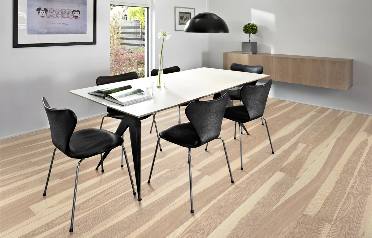 Паркетная доска Kahrs Песочная Ясень Сендвиг Sandvig 151L87AK0VKW220 Lively 2266×187×15