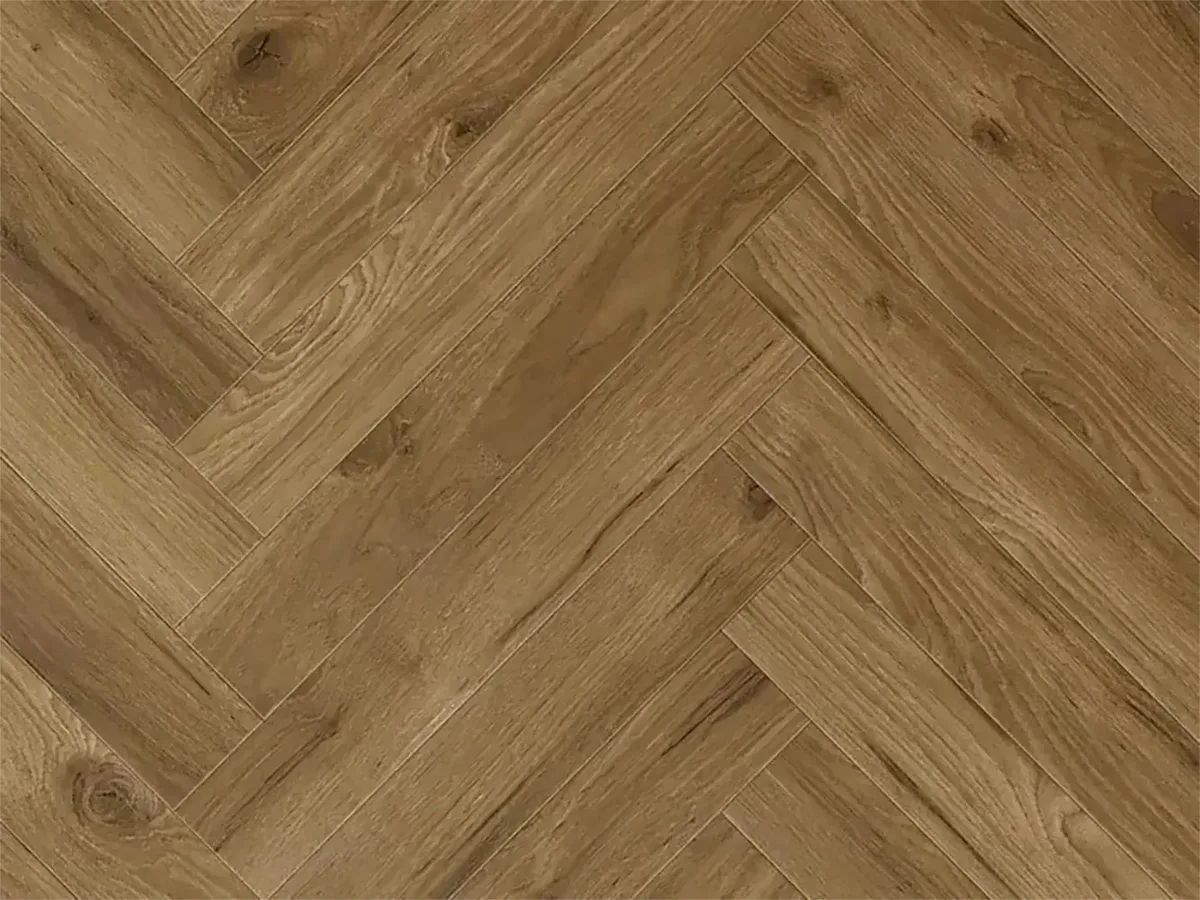 Ламинат Norland Herringbone Elegant Дуб Корсика LF303-18 венгерская елка 600×100×8
