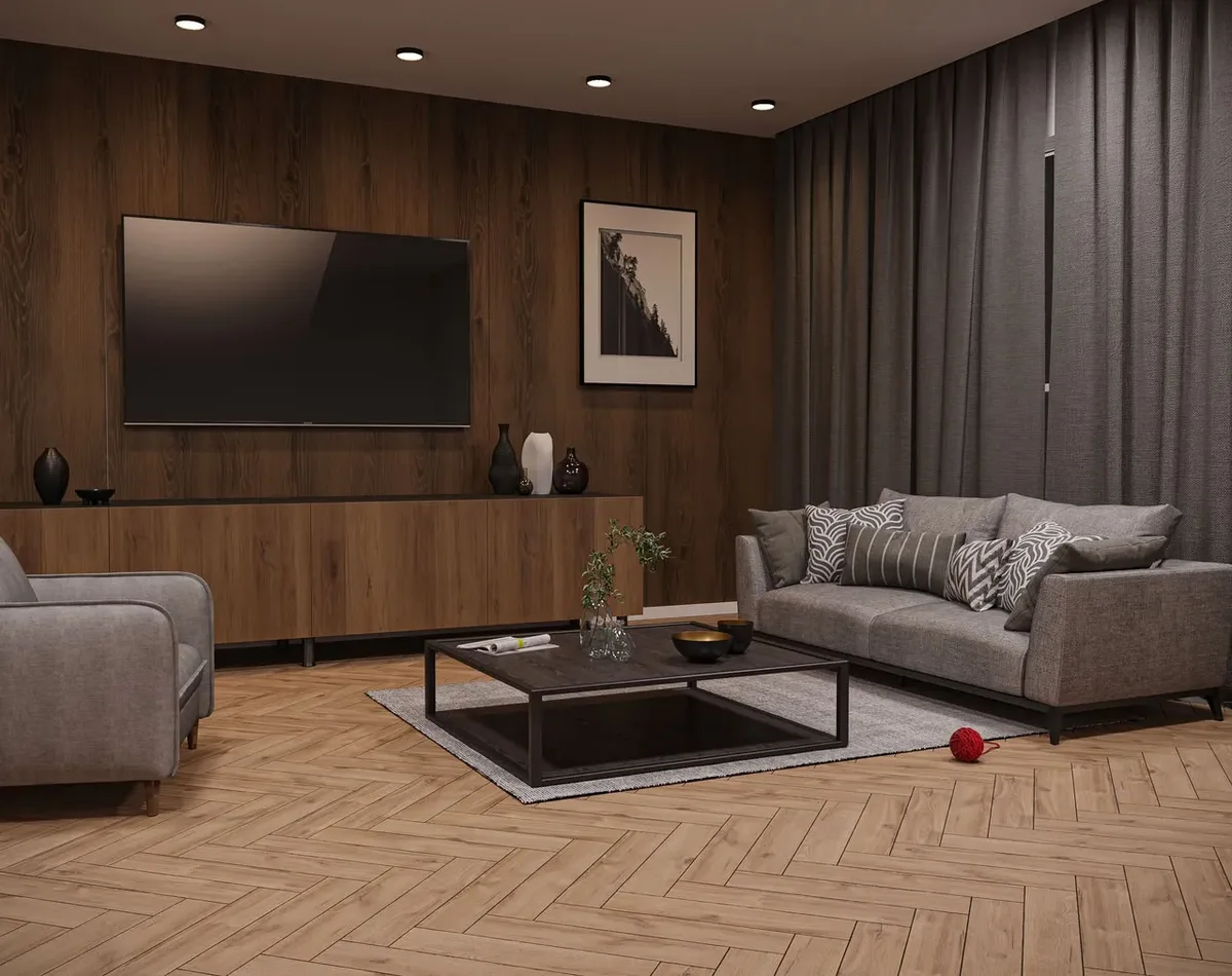Ламинат My Step Herringbone Manor+ Дуб Гавана венгерская елка MS3410 643×131×10