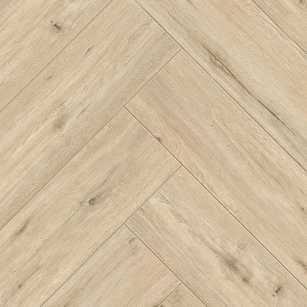 Ламинат Alpine Floor Herringbone 12 PRO New Дуб Лион LF106-01 венгерская елка 606×101×12