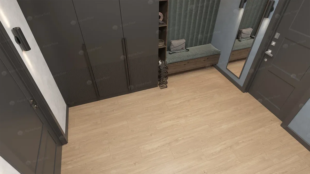 Кварцвиниловый SPC ламинат Alpine Floor Sequoia Натуральная ECO 6-9 1220×183×4