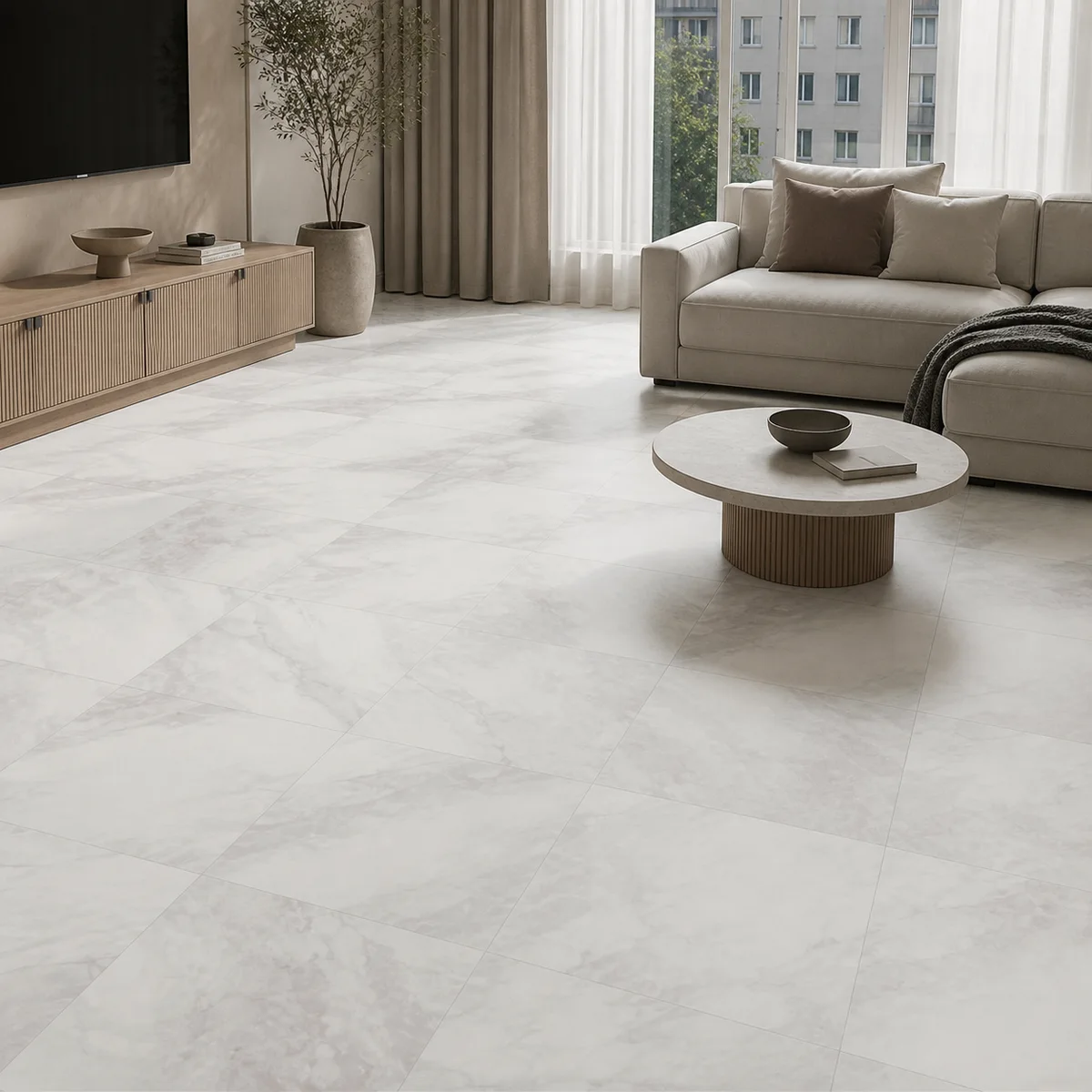 Кварцвиниловая плитка Tarkett Art Vinyl клеевая Glamrock Tempest 457,2×457,2×2,7