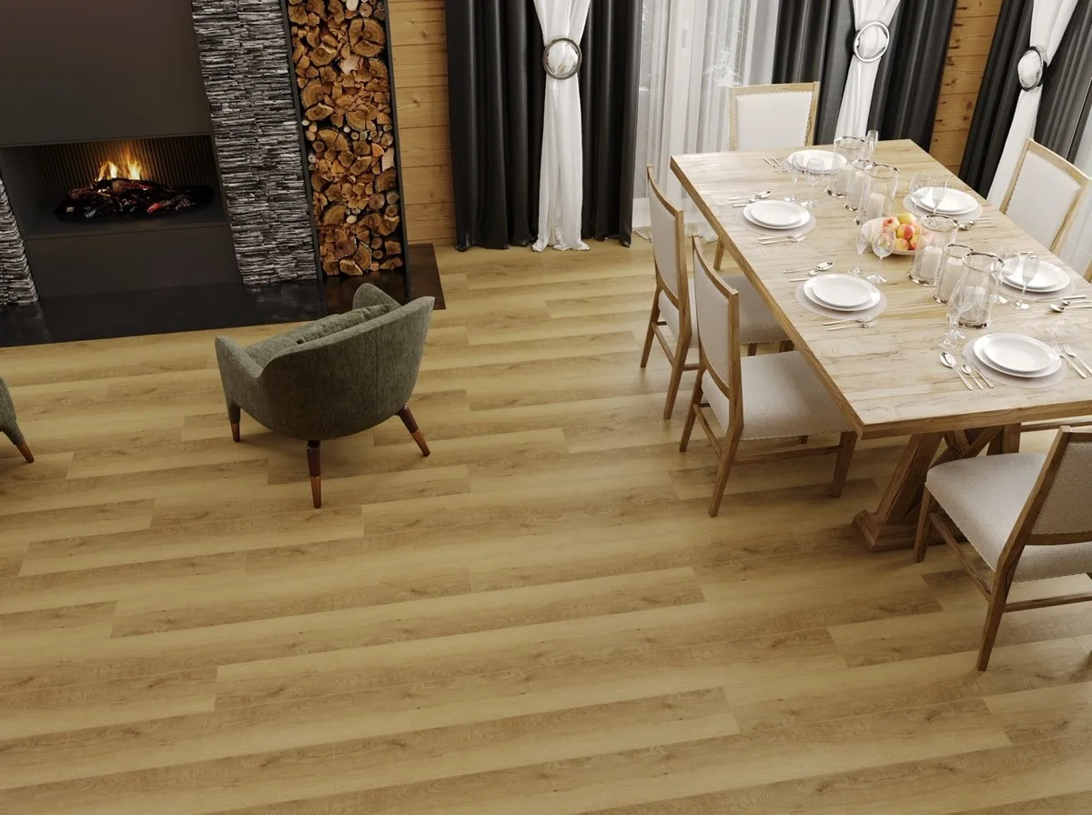 Кварцвиниловый SPC ламинат Cronafloor Radical Chic Селеста RC003 1200×180×5