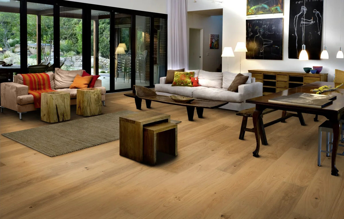 Паркетная доска Kahrs Люкс Дуб Солнце Sun 151N8AEK04KW240 Lively 2420×187×15