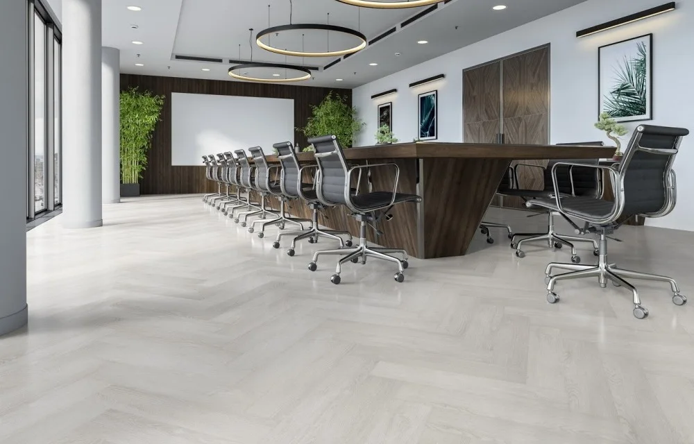 Кварцвиниловый SPC ламинат Fargo Parquet Дуб Эдинбург 33-2034-08 венгерская елка 615×123×4