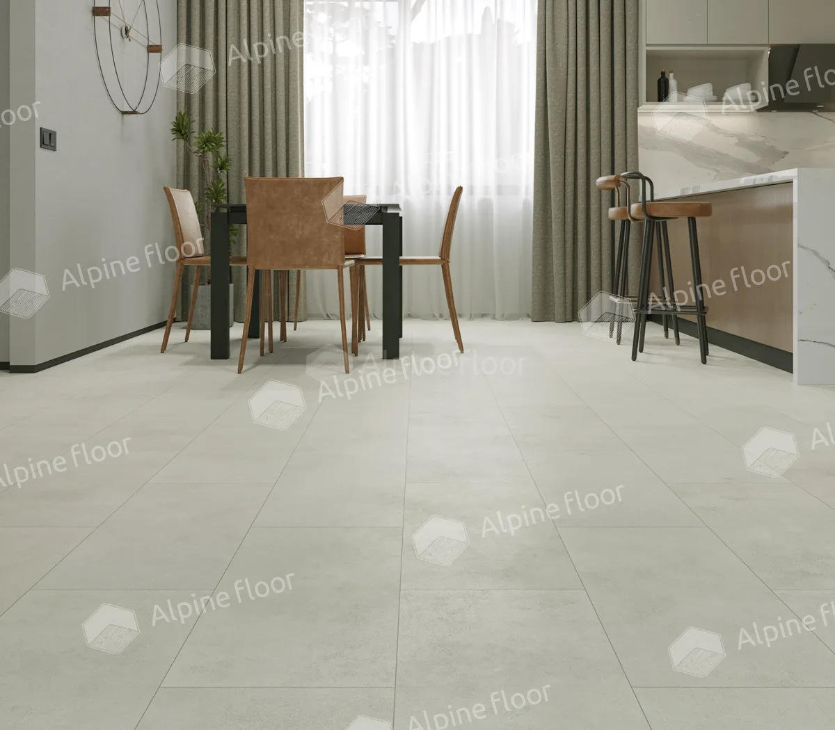 Кварцвиниловый SPC ламинат Alpine Floor ProNature Milford 63138 638×310×4