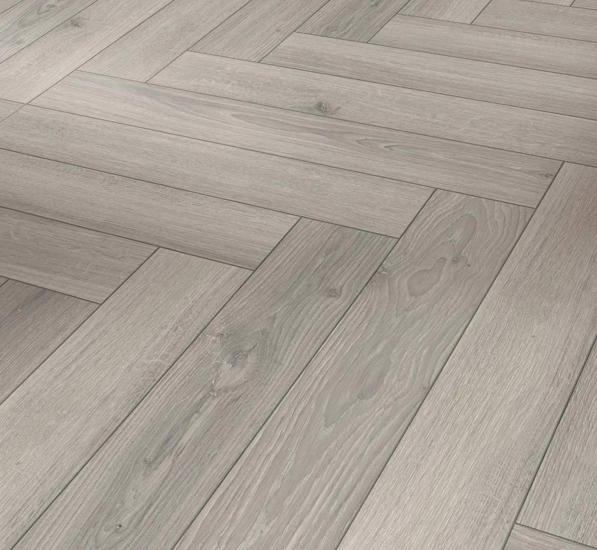 Ламинат Parador Trendtime 3 Дуб Студиолайн светло-серый Studioline Light-Grey 1747865 венгерская елка 858×143×8