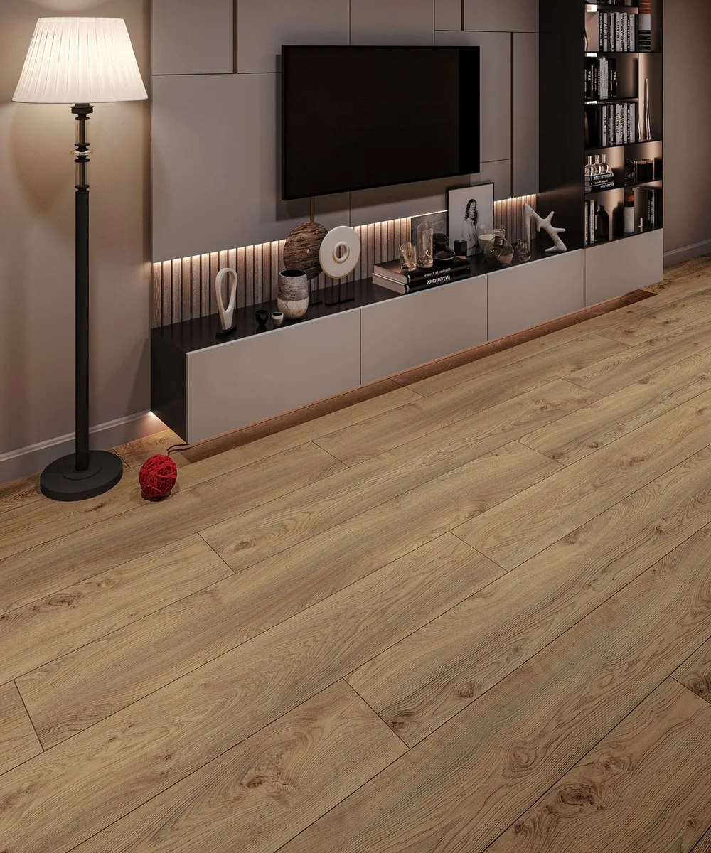Ламинат My Floor Residence Дуб Макро Бежевый ML1018 1845×244×10