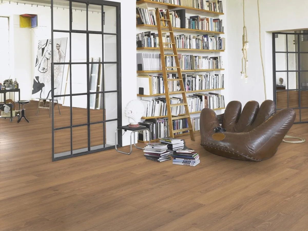 Ламинат Parador Classic 1050V Дуб Студийный медовый 1744697 1285×194×8