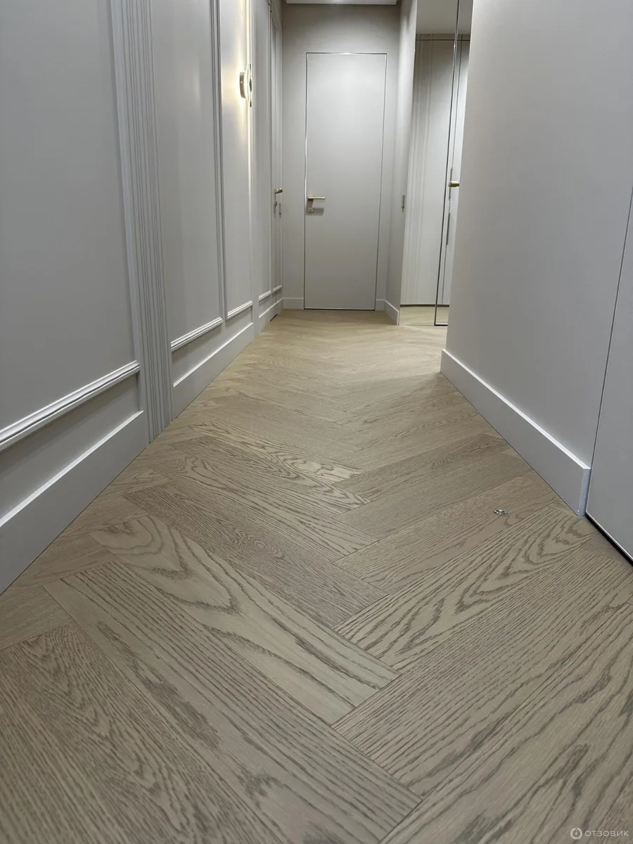 Композитная паркетная доска Quartz Parquet Штучный паркет Дуб Шампань 44-414 венгерская елка 400×100×5