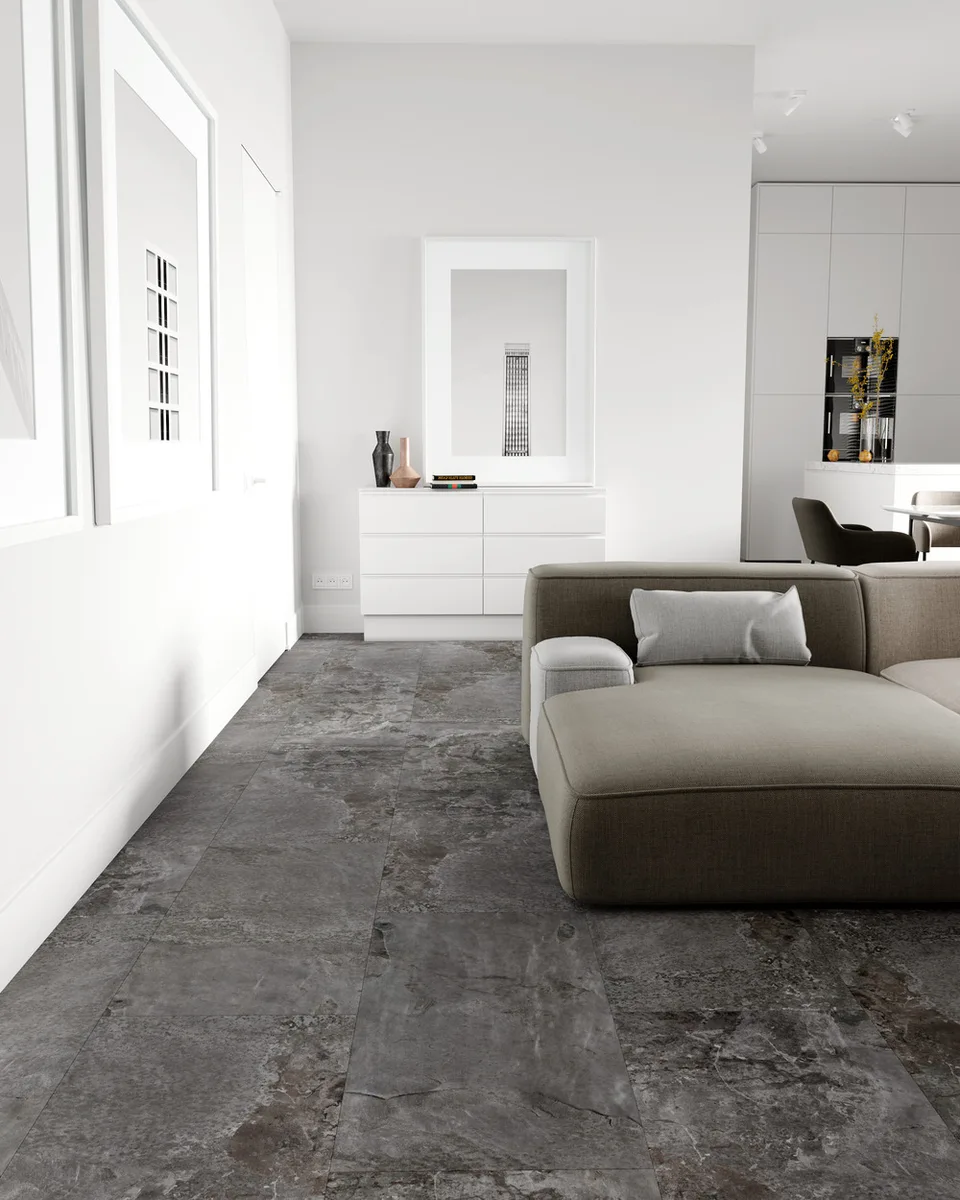 Кварцвиниловый SPC ламинат Vinilam Ceramo Stone Перуанский Камень 91908 940×470×8