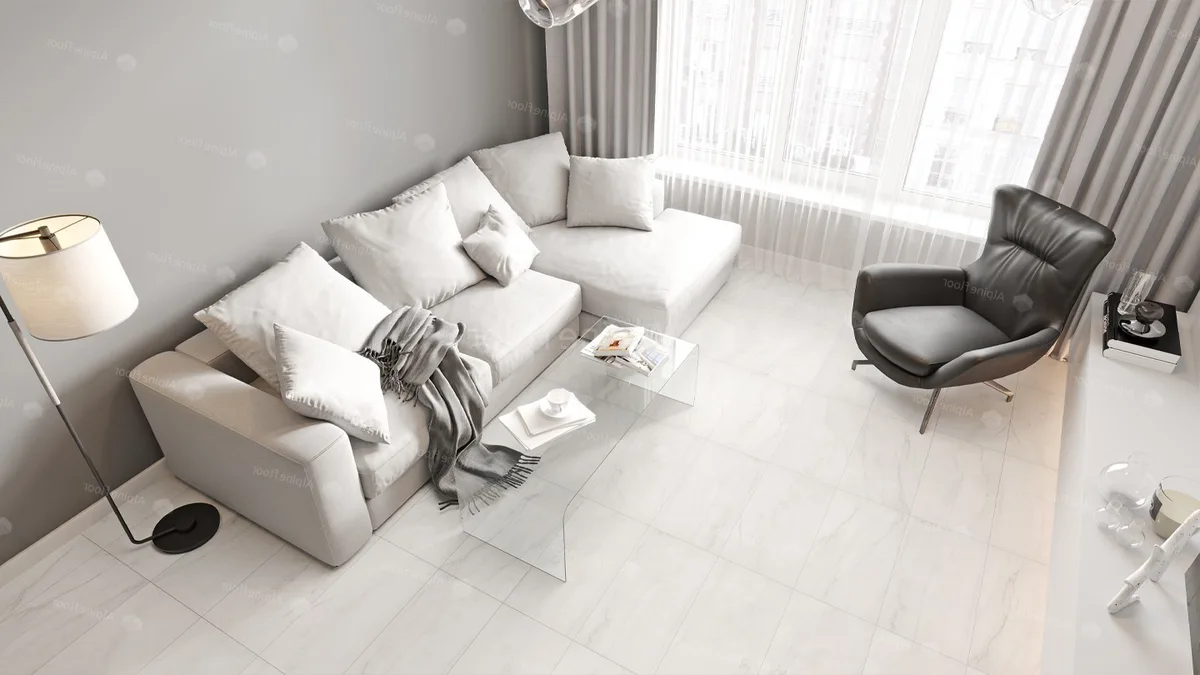 Кварцвиниловая плитка Alpine Floor клеевая Light Stone Брайс ECO 15-7 608×303×2,5