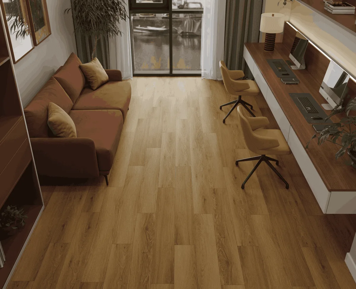 Кварцвиниловый SPC ламинат Alpine Floor Титан 6 Селен ECO 28-10-R 1220×183×6