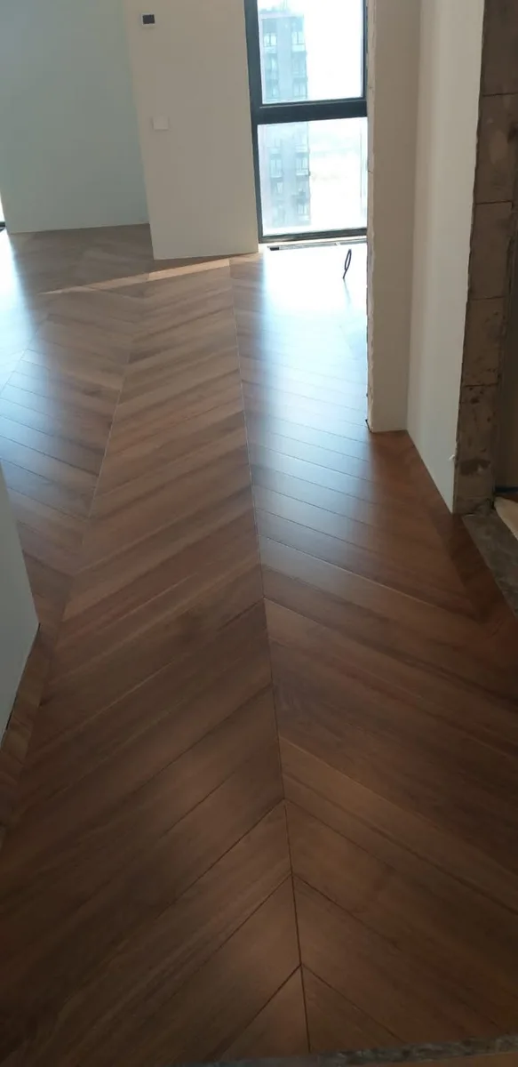 Инженерная доска HM Flooring Орех американский селект французская елка 575×125×14