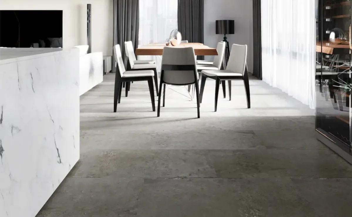 Кварцвиниловая плитка Vinilam клеевая Ceramo Stone Glue Португальский Камень 91905 950×475×2,5
