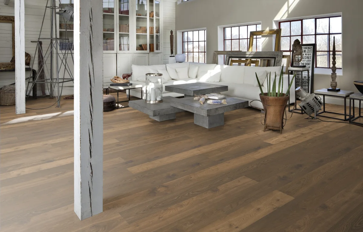 Паркетная доска Kahrs Люкс Дуб Терра Terra 151N8AEKF4KW240 Lively 2420×187×15