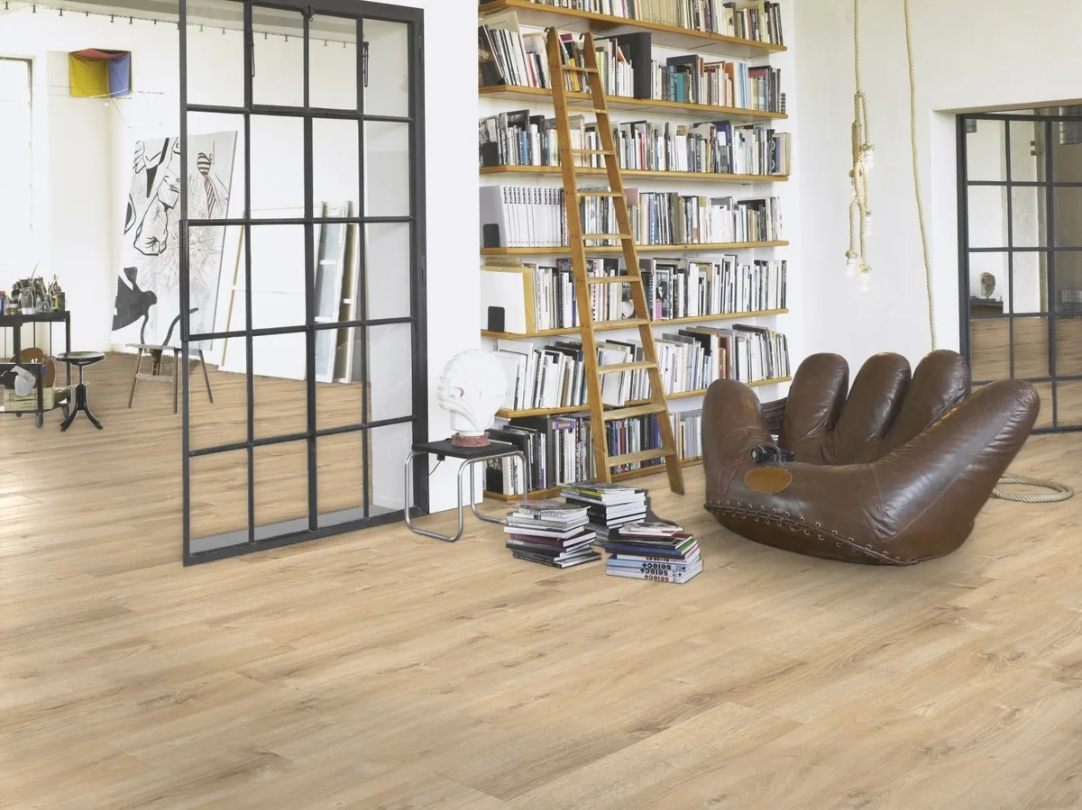 Ламинат Parador Basic 600XS Дуб Нова светло-известковый 1744353 1285×243×8