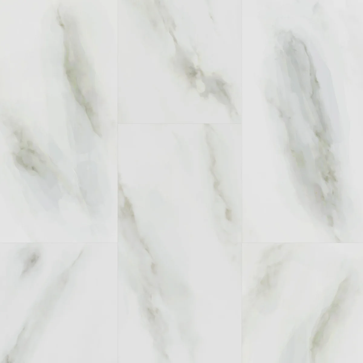 Кварцвиниловый SPC ламинат Fargo Stone Белый Мрамор 6089-1 600×300×4