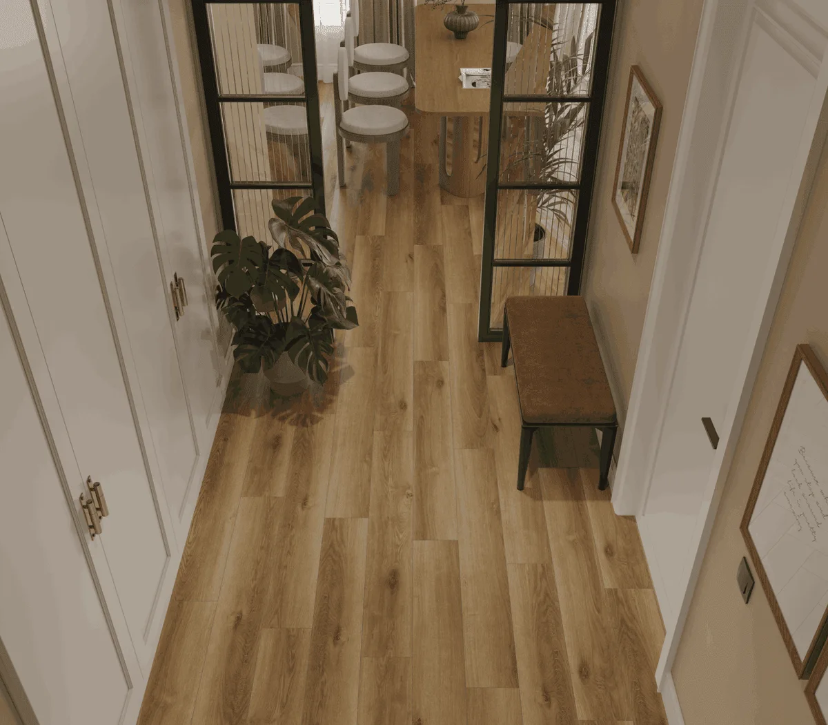 Кварцвиниловый SPC ламинат Alpine Floor Титан 6 Циркон ECO 28-2-R 1220×183×6