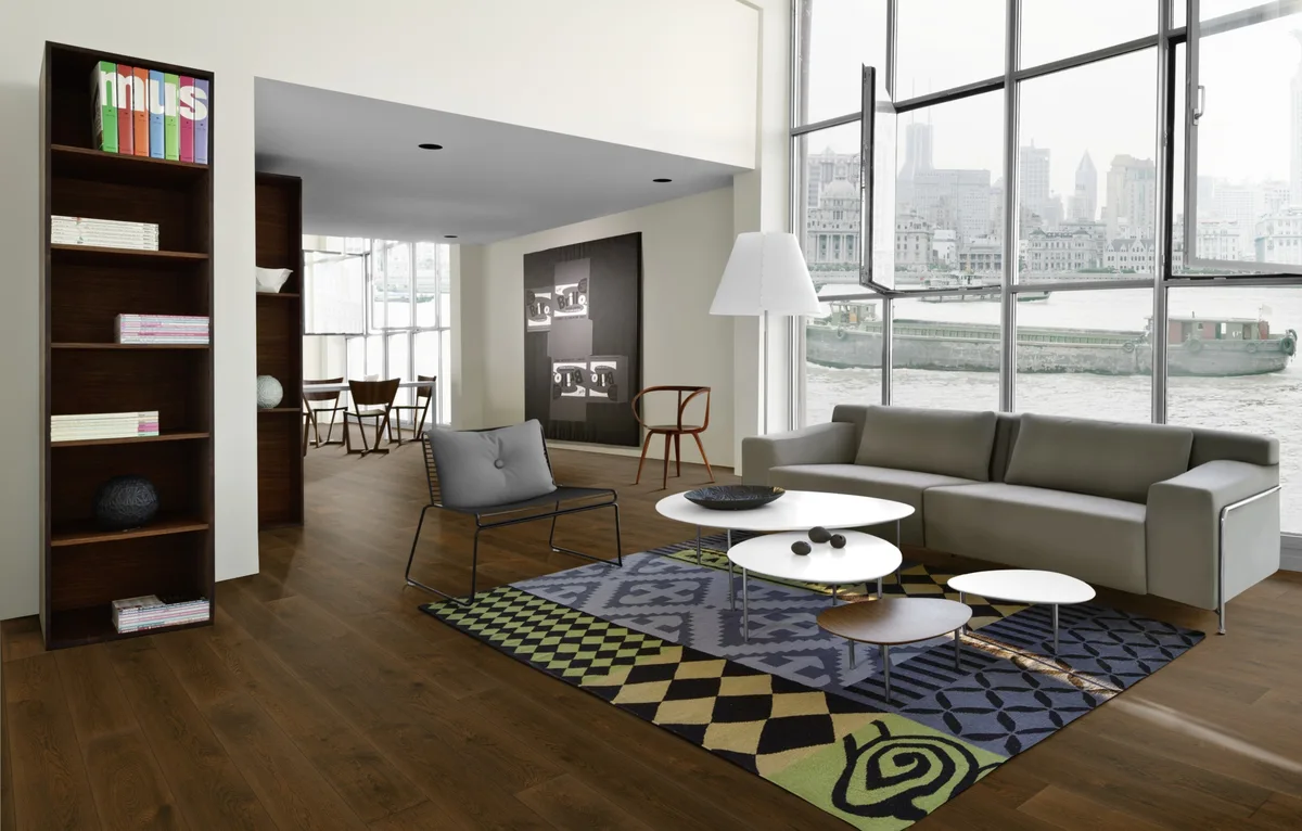 Паркетная доска Kahrs Новая классика Дуб Сепия Nouveau Tawny 151N8AEKA1KW240 Lively 2420×187×15