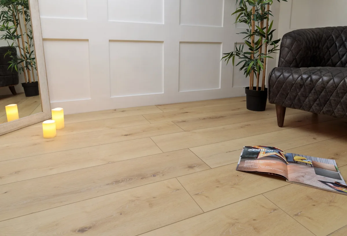 Кварцвиниловая плитка Aquafloor клеевая RealWood XL Glue AF8008XL 1524×228×2,5