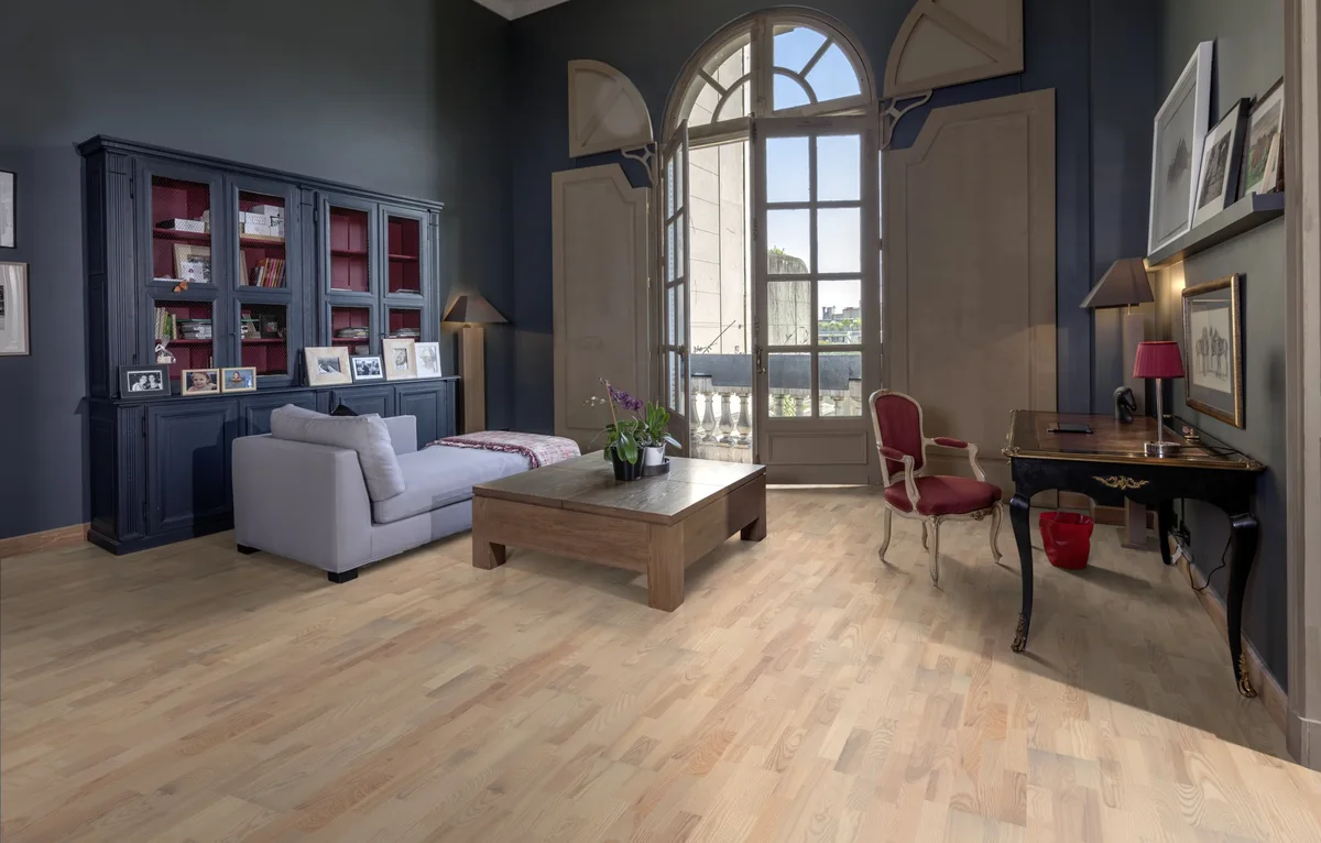 Паркетная доска Kahrs Трес Ясень Сериале Ceriale 133NACAK1VKW240 Variation 2423×200×13