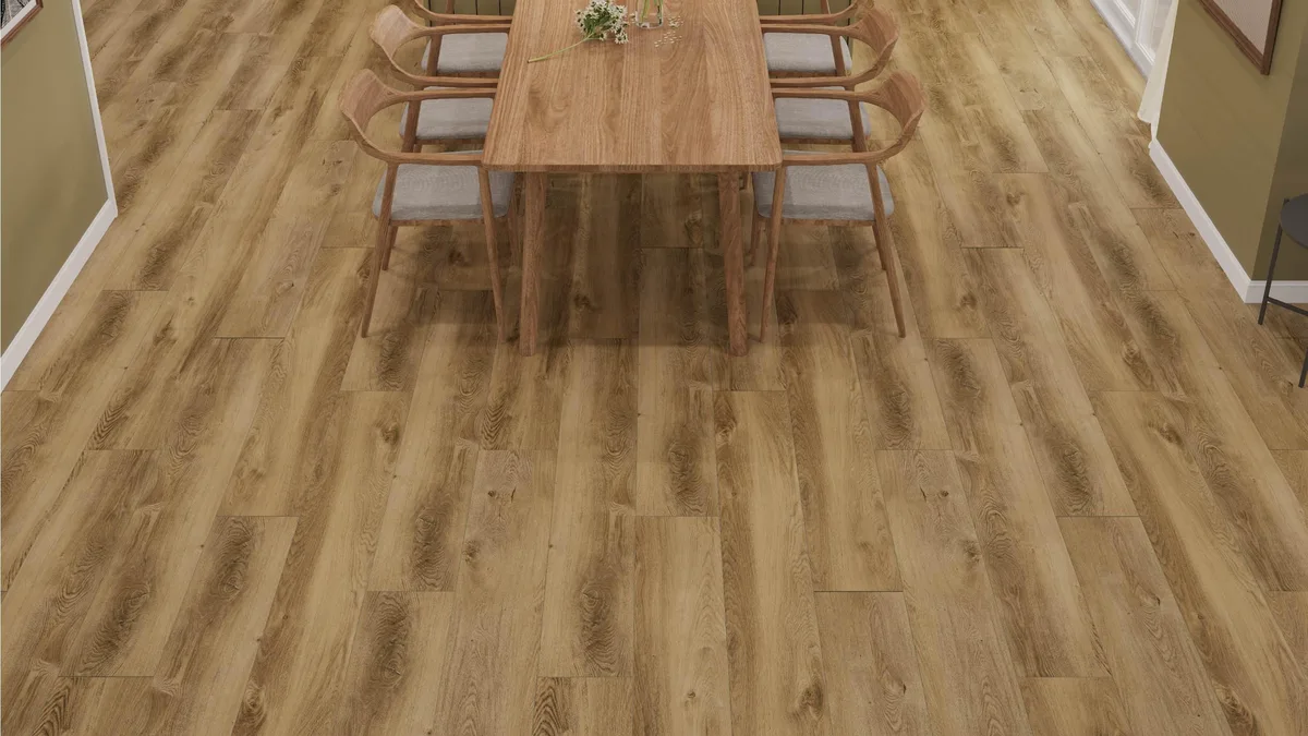 Кварцвиниловый SPC ламинат Alpine Floor Premium 12 Дуб Дюна ECO 24-6 1524×228×12