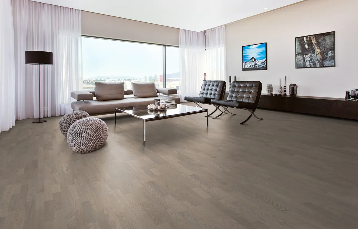 Паркетная доска Kahrs Люмен Дуб Затмение Eclipse 153N3BEKE4KW240 Variation 2423×200×15