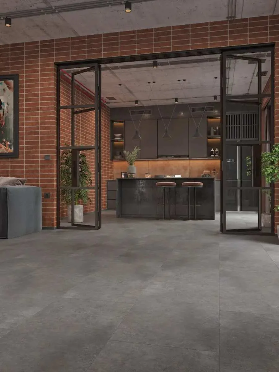 Кварцвиниловая плитка Alpine Floor клеевая Stone Premium LVT Рокзинг ECO 26-5 940×470×2,5