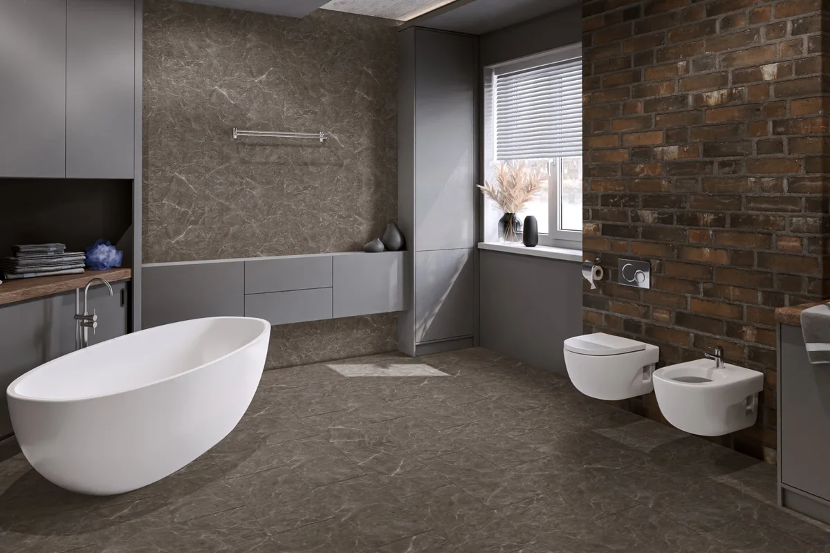 Кварцвиниловый SPC ламинат Damy Floor Ascent Strong Макалу LQ8132-2-ST 610×305×5,2